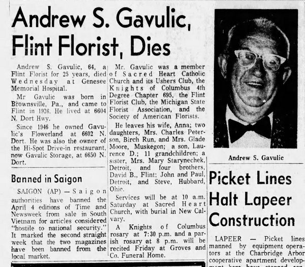 Hi-Spot Drive-In Restaurant - Apr 01 1971 Owner Passes Away (newer photo)